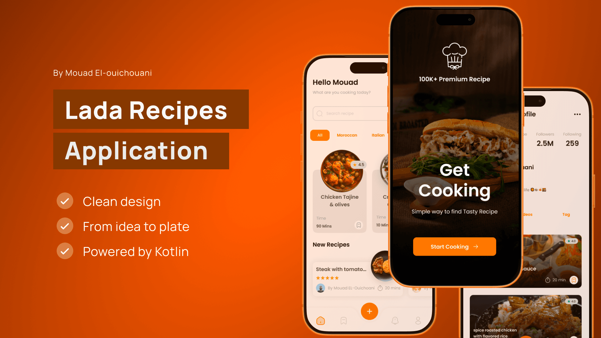 Lada Recipes App